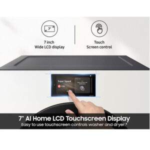 7.6 Cu. Ft. Bespoke AI Front Load Gas Dryer with AI Home and AI OptiDry+