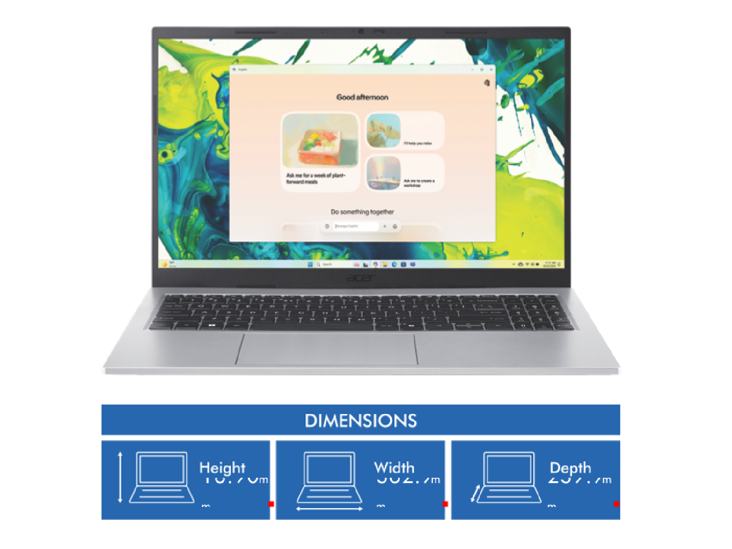 Acer Aspire Go 15 15.6" Core 5 8GB 512GB Laptop - Image 2