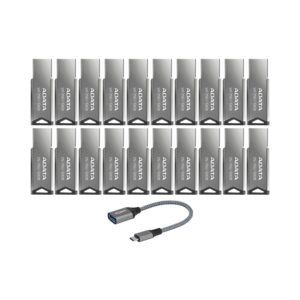 ADATA 32GB Metal USB 3.2 Flash Drive  - AUV350 (20-pack)