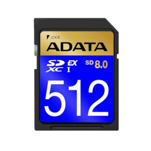 ADATA Technology 512GB SDXC SD8.0 EXPRESS Memory Card (Open Box)