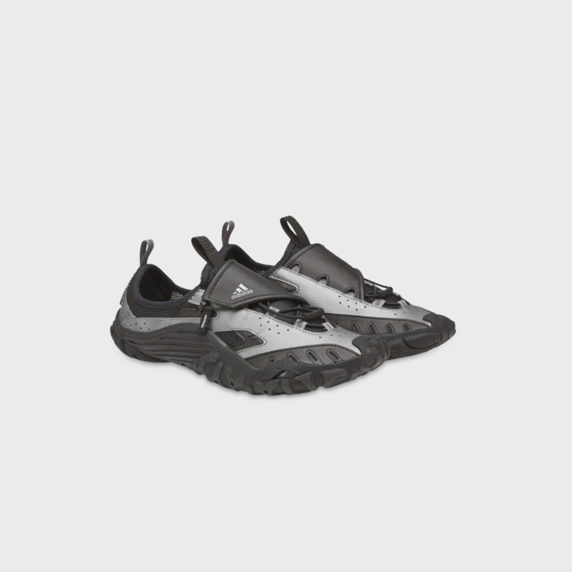 adidas x Pharrell Williams Water Moc - Core Black / Silver Metallic - Image 2