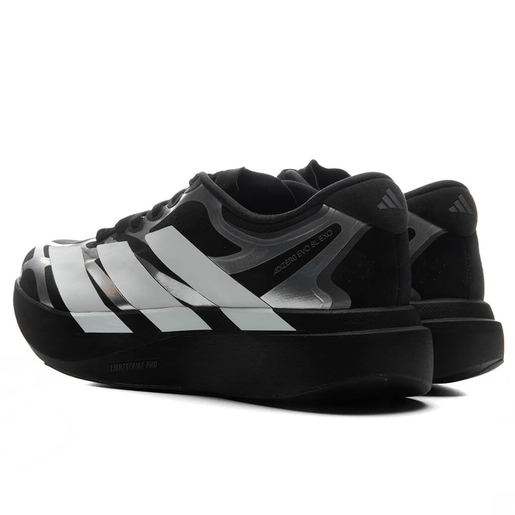 Adizero Evo SL Exo - Core Black/Footwear White/Iron Metallic - Image 2