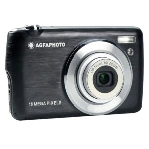 AGFAPhoto DC8200 18MP Compact Digital Camera with 8x Optical Zoom and 32GB Memory (Black)