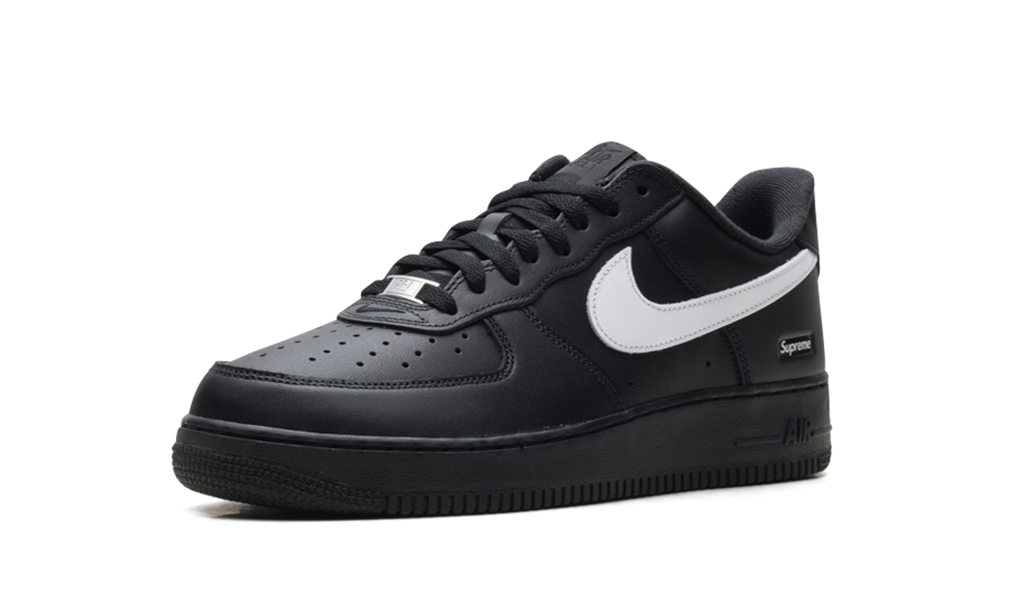 Air Force 1 Low "Supreme - Mini Box Logo Black / White" CU9225 002 - Image 4