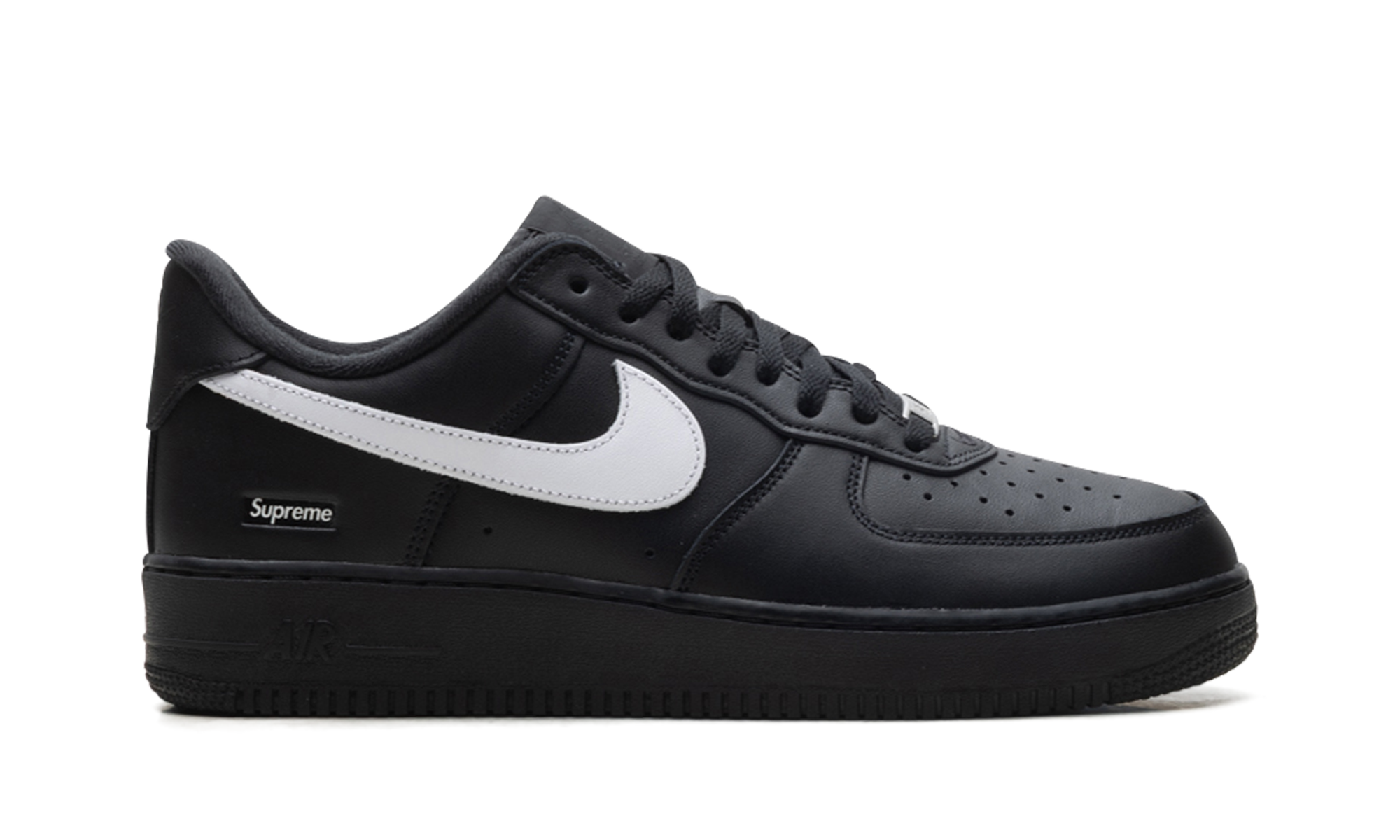 Air Force 1 Low "Supreme - Mini Box Logo Black / White" CU9225 002 - Image 6