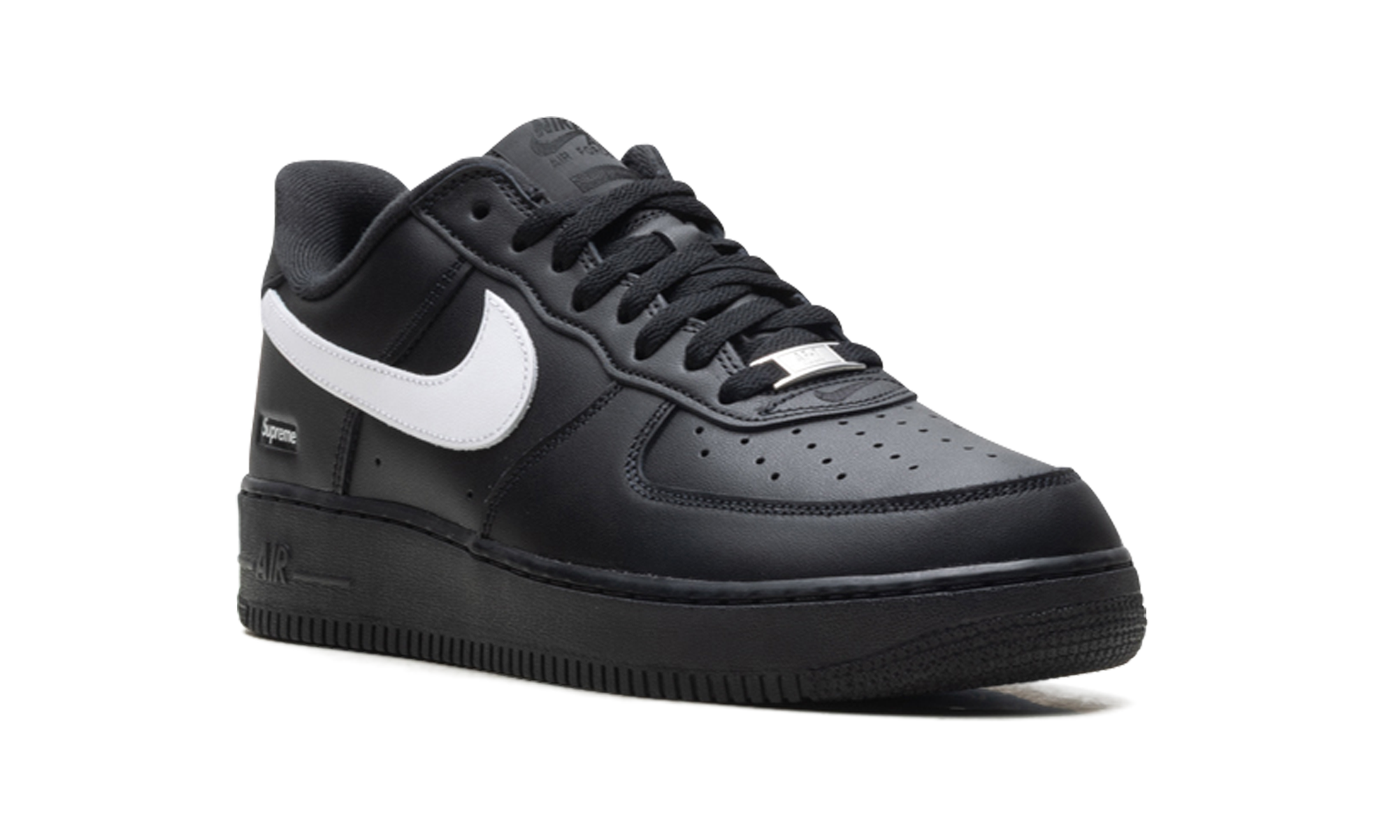 Air Force 1 Low "Supreme - Mini Box Logo Black / White" CU9225 002 - Image 7