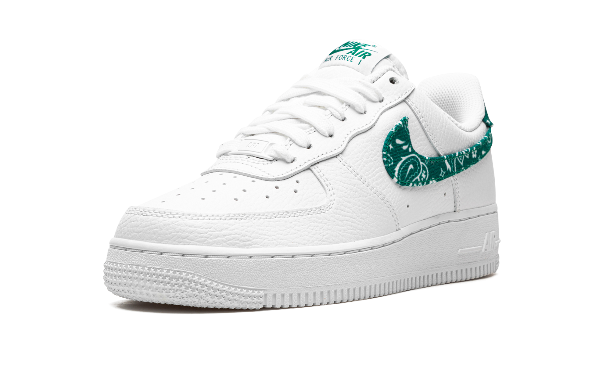 AIR FORCE 1 LO '07 ESSEN MNS WMNS "Green Paisley" DH4406 102 - Image 4