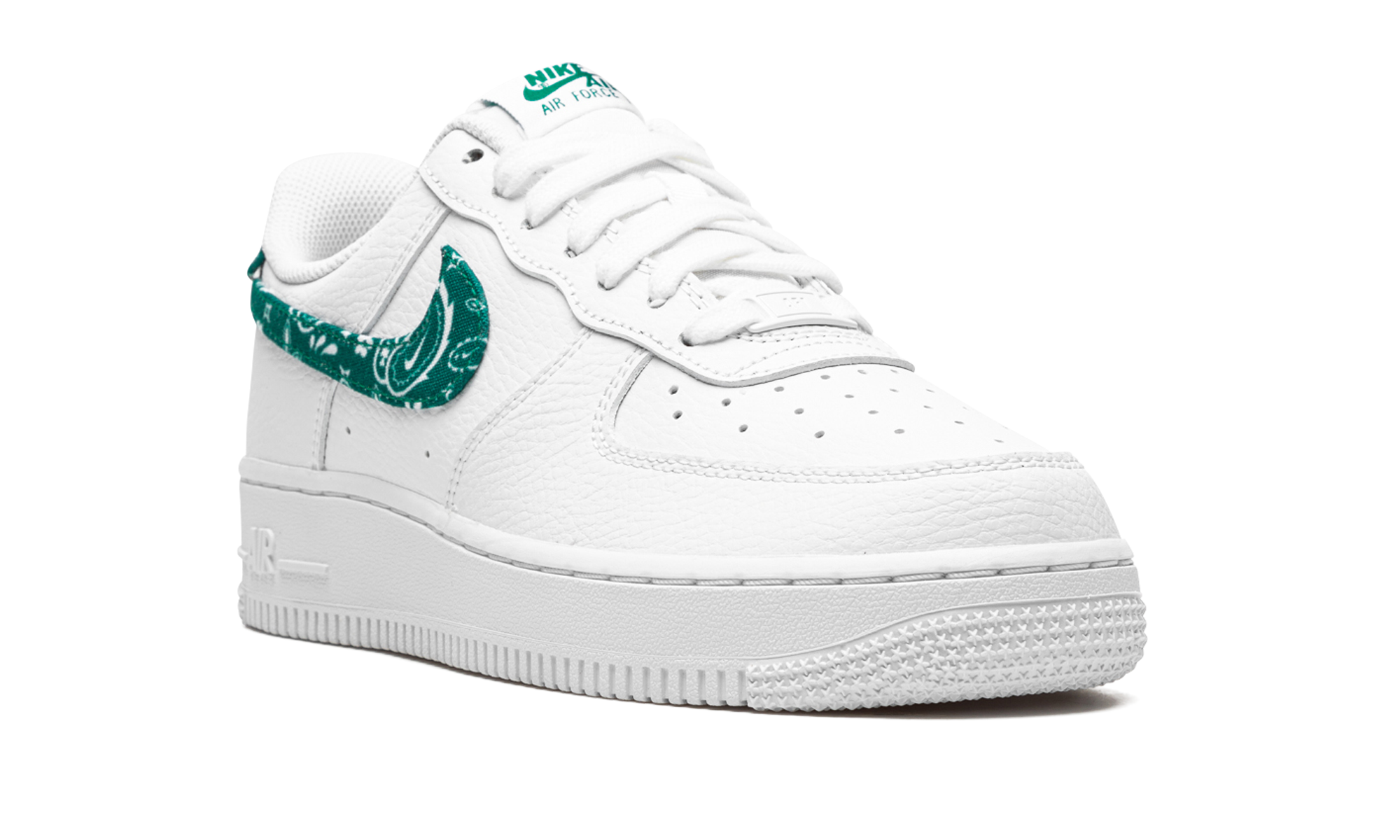 AIR FORCE 1 LO '07 ESSEN MNS WMNS "Green Paisley" DH4406 102 - Image 7