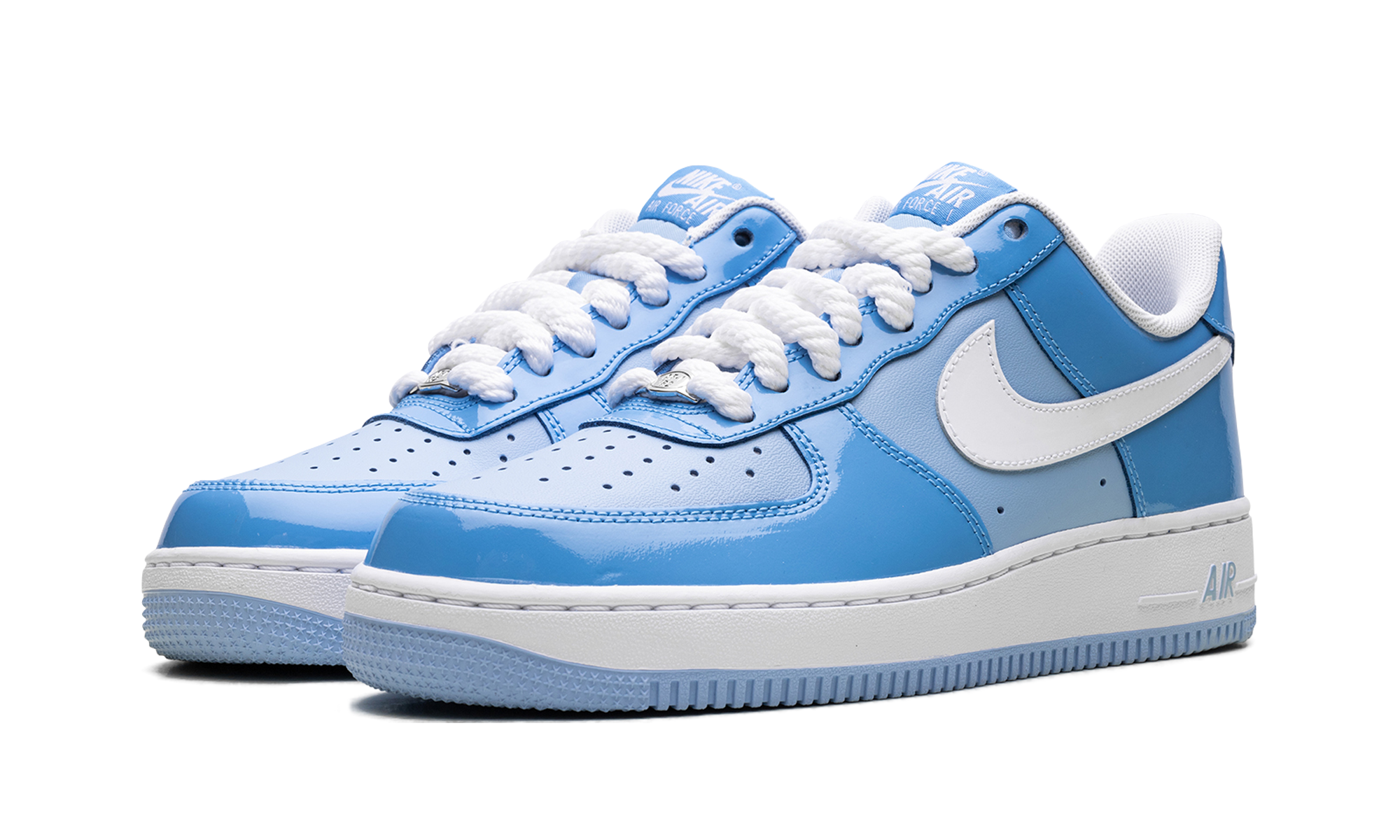 Air Force 1 Low '07 LV8 "Phychic Blue White Patent" HV9405 400 - Image 2