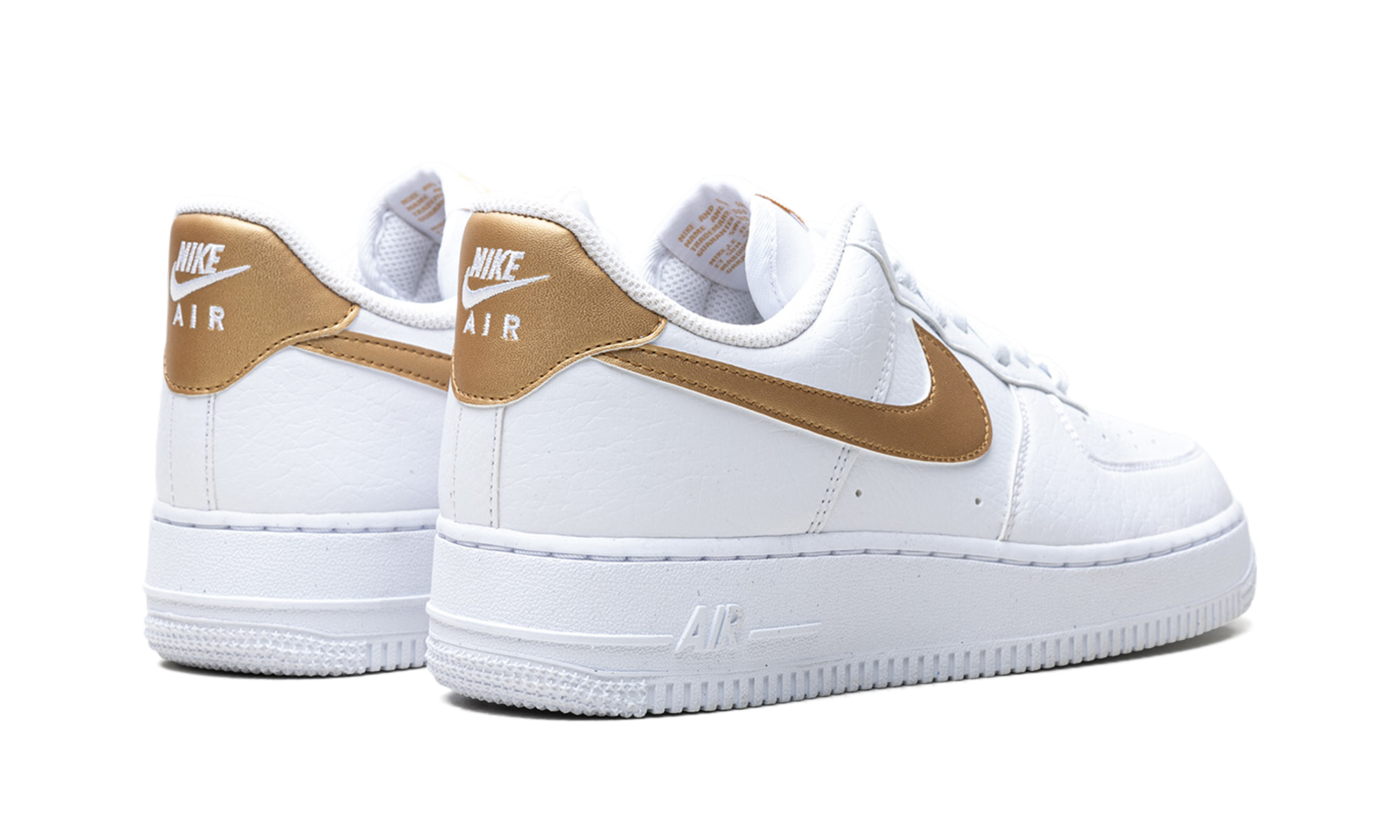 Air Force 1 Low '07 Next Nature Wmns "White / Metallic Gold" DC9486 114 - Image 3
