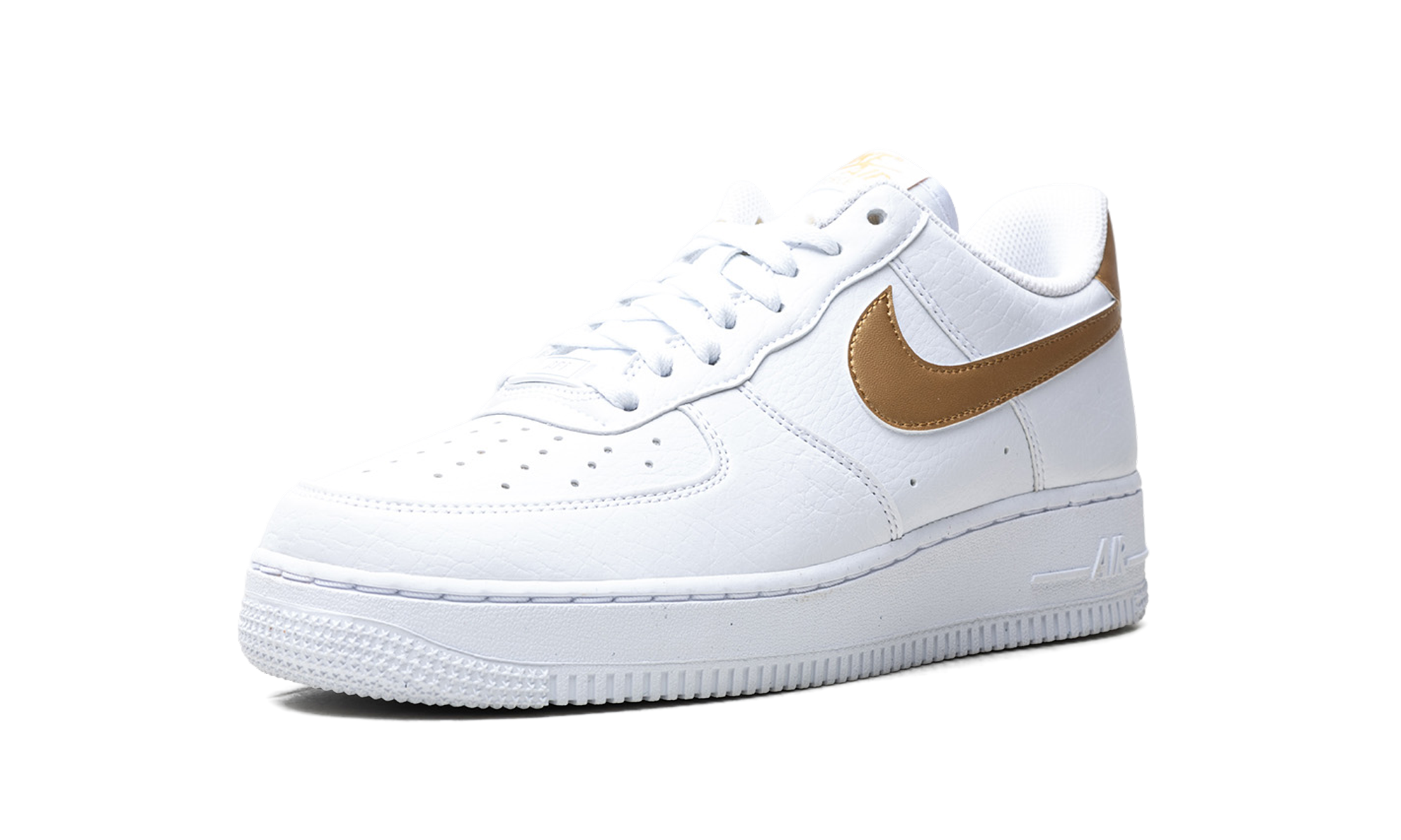 Air Force 1 Low '07 Next Nature Wmns "White / Metallic Gold" DC9486 114 - Image 4