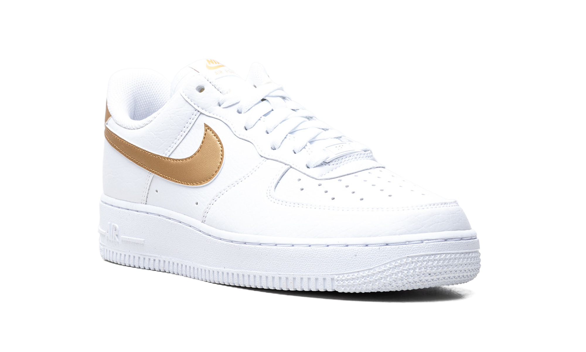 Air Force 1 Low '07 Next Nature Wmns "White / Metallic Gold" DC9486 114 - Image 7