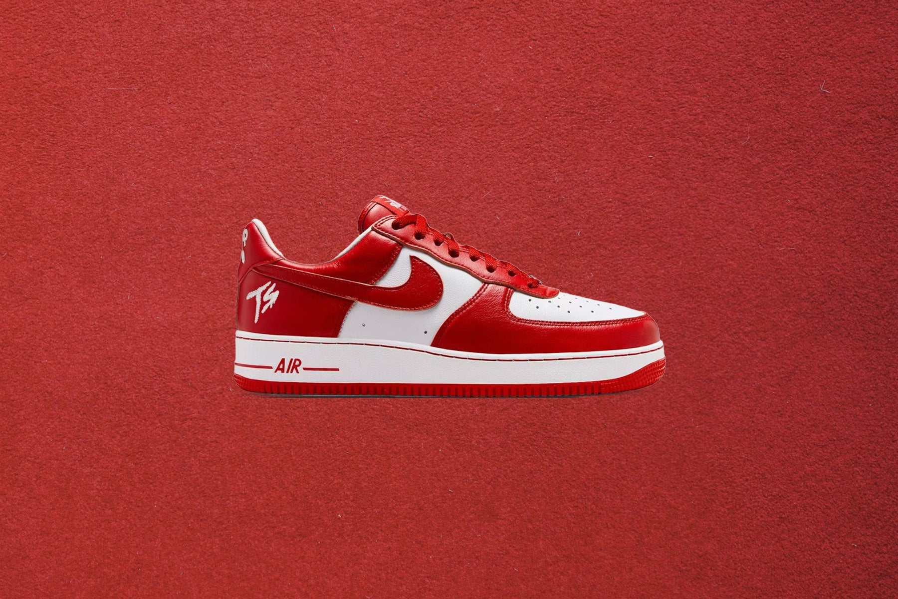 Air Force 1 Low 'University Red' - White/University Red - Image 7
