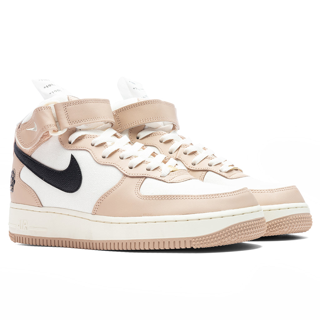 Air Force 1 Mid '07 LX - Shimmer/Black/Pale Ivory/Coconut Milk - Image 2