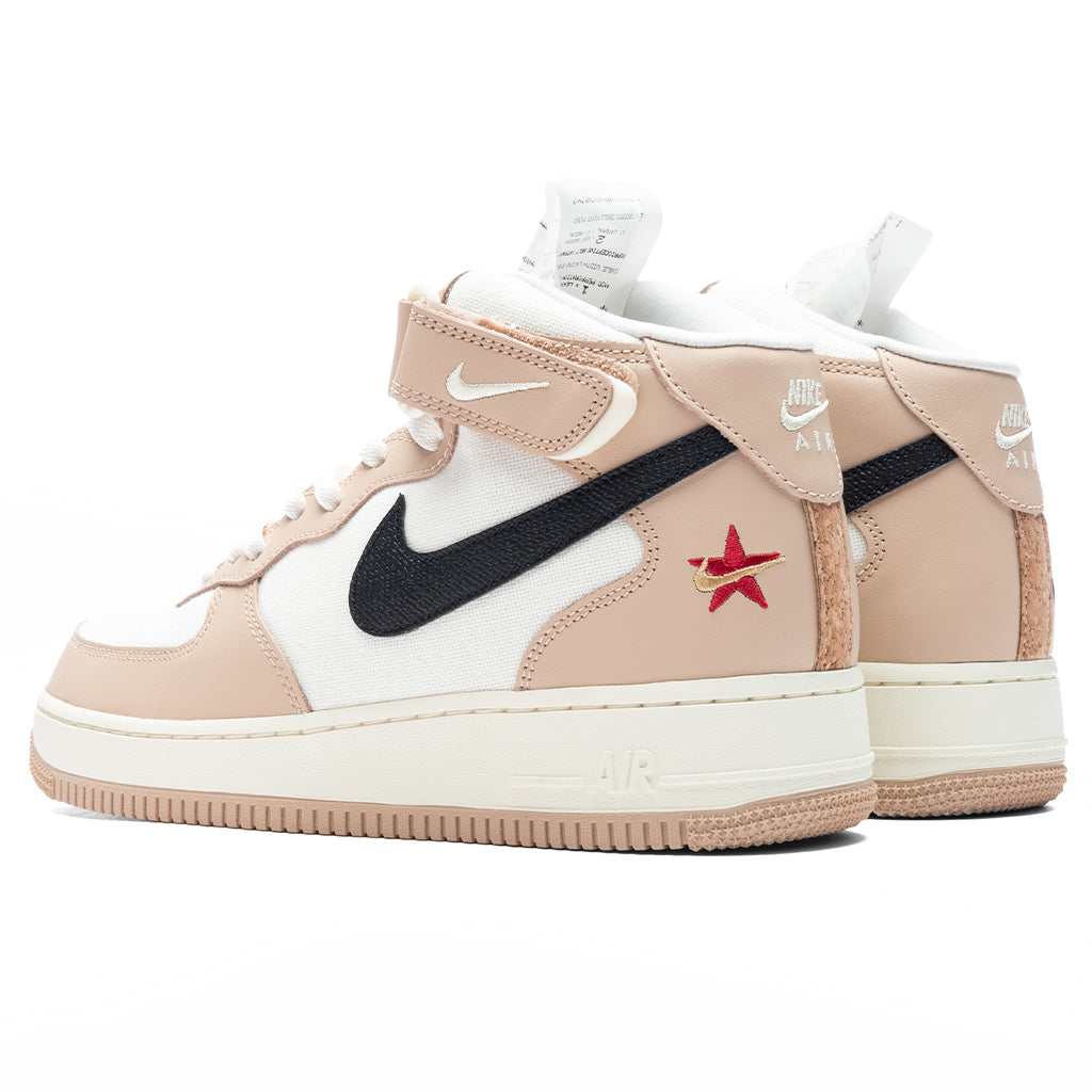 Air Force 1 Mid '07 LX - Shimmer/Black/Pale Ivory/Coconut Milk - Image 3