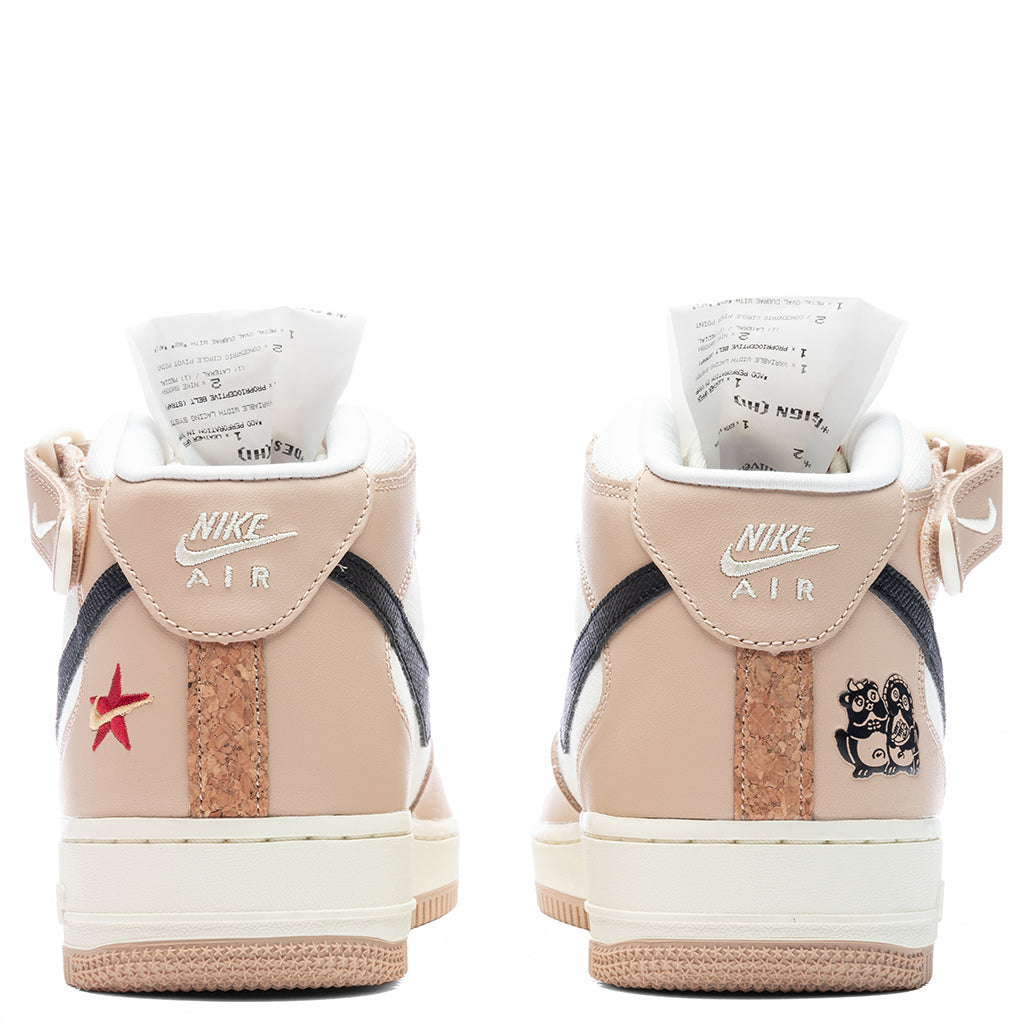 Air Force 1 Mid '07 LX - Shimmer/Black/Pale Ivory/Coconut Milk - Image 4