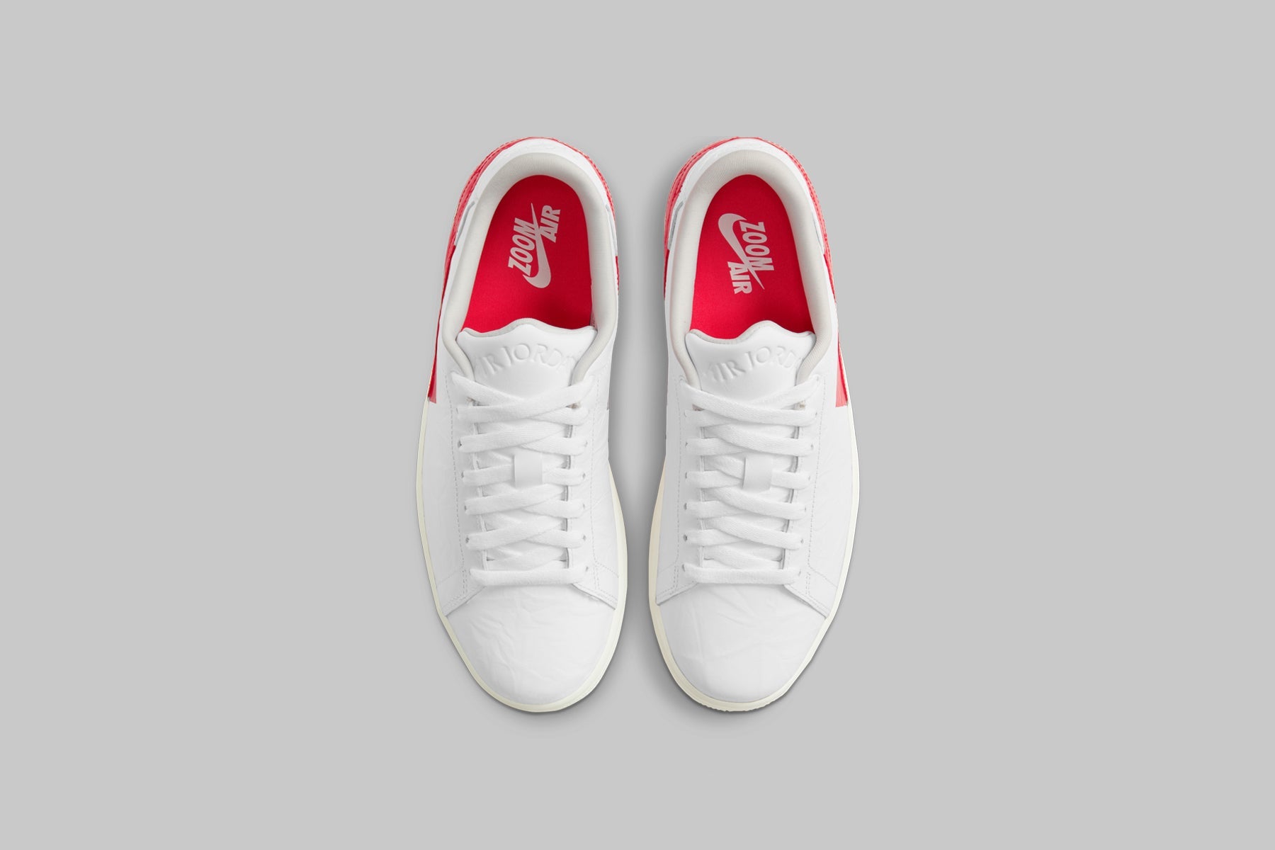 Air Jordan 1 Centre Court - White/University Red - Image 6