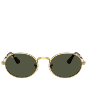 A$AP Rocky x Ray-Ban Bold Metals - Polished Arista Gold/Green