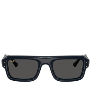 A$AP Rocky x Ray-Ban Flacko Puffer - Polished Transparent Dark Blue/Ultra Black