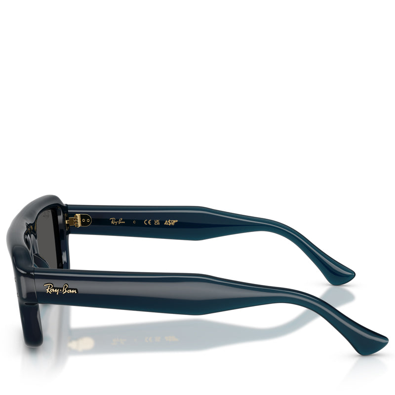 A$AP Rocky x Ray-Ban Flacko Puffer - Polished Transparent Dark Blue/Ultra Black - Image 2