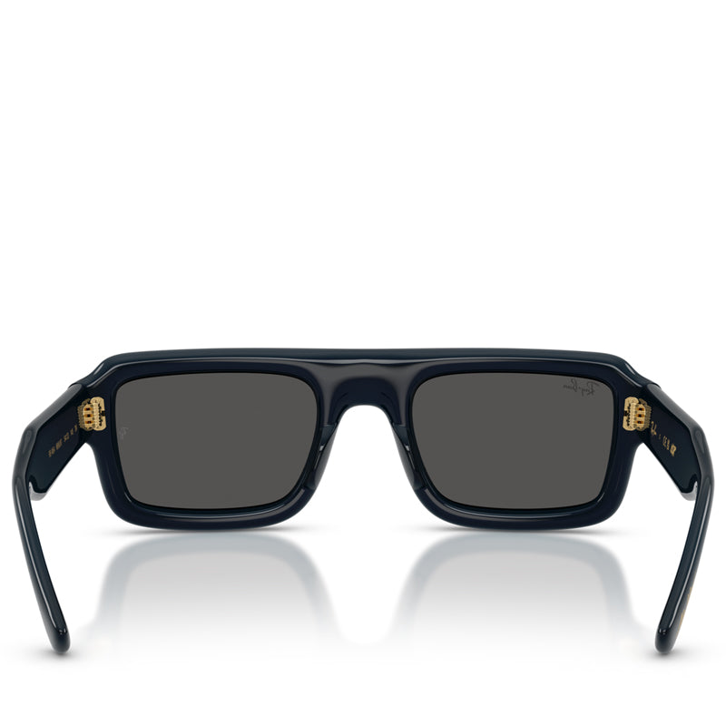 A$AP Rocky x Ray-Ban Flacko Puffer - Polished Transparent Dark Blue/Ultra Black - Image 3