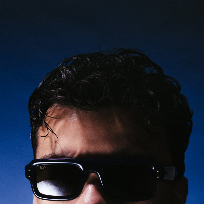 A$AP Rocky x Ray-Ban Flacko Puffer - Polished Transparent Dark Blue/Ultra Black - Image 5