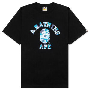 Abc Camo College Tee - Black/Blue