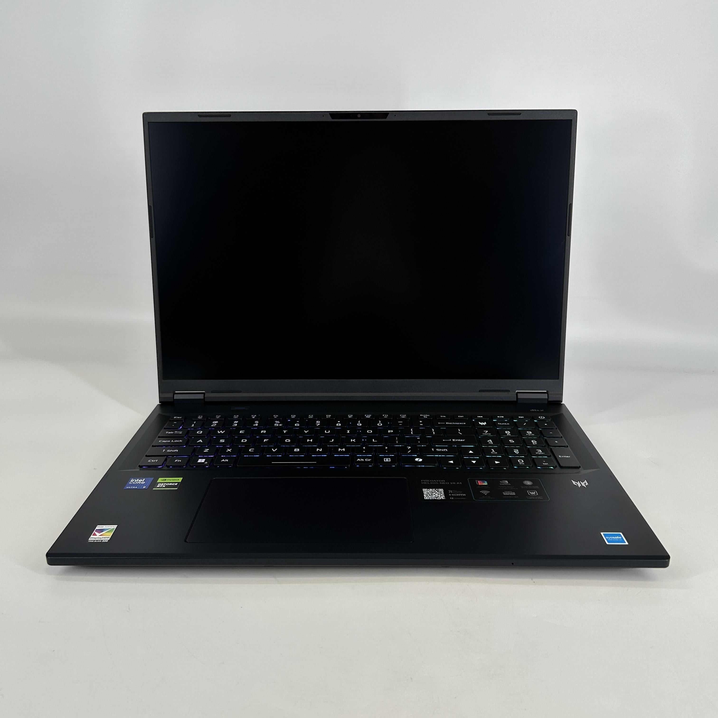 Acer Predator Helios Neo 18 AI 18 Blue 2.7 GHz Intel Core Ultra 9 Series 2 64GB RAM 2TB Solid State Drive NVIDIA GeForce RTX 5070 Ti 12 GB