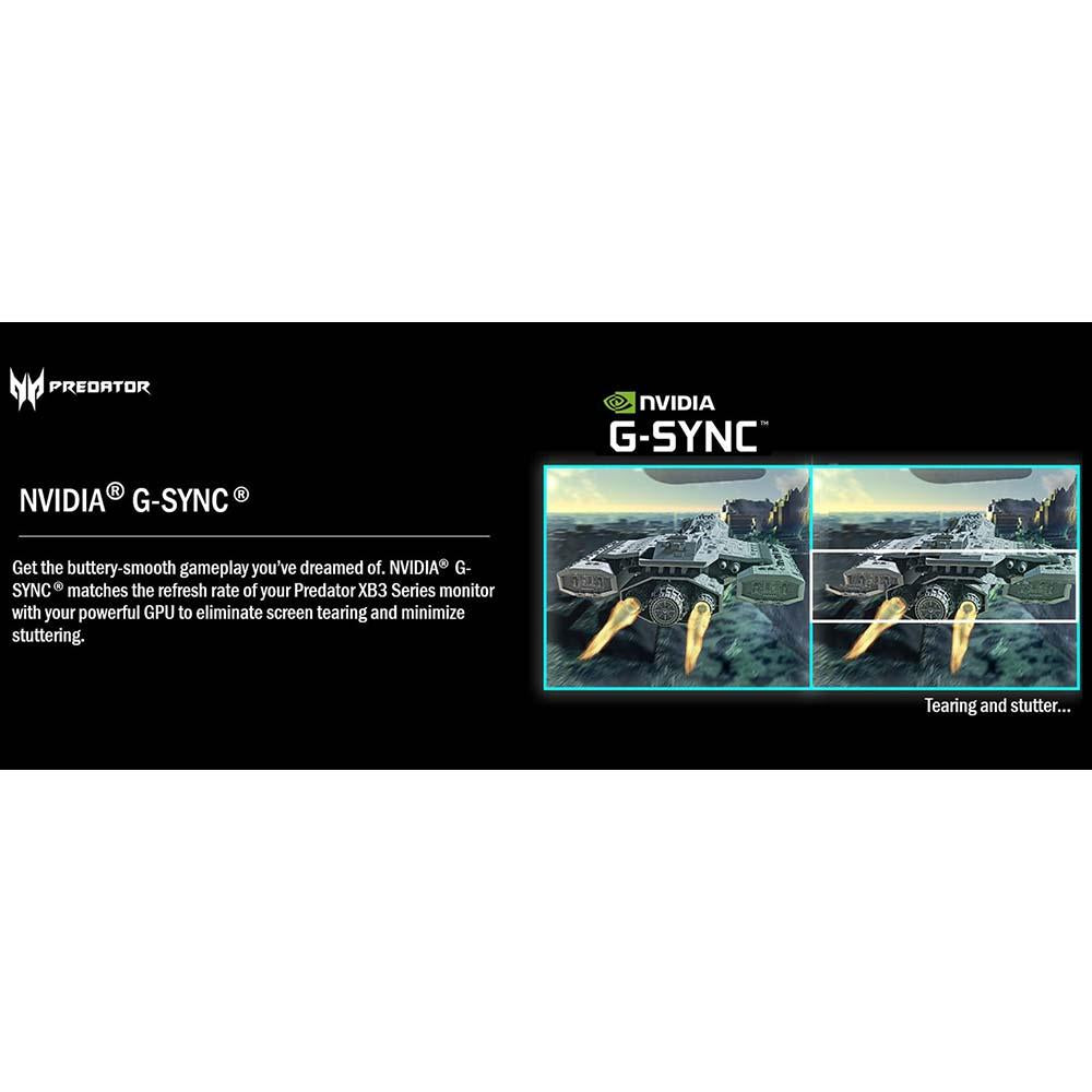 Acer Predator XB323U GPbmiiphzx 32" WQHD 2560x1440 NVIDIA G-SYNC Gaming Monitor - Image 9