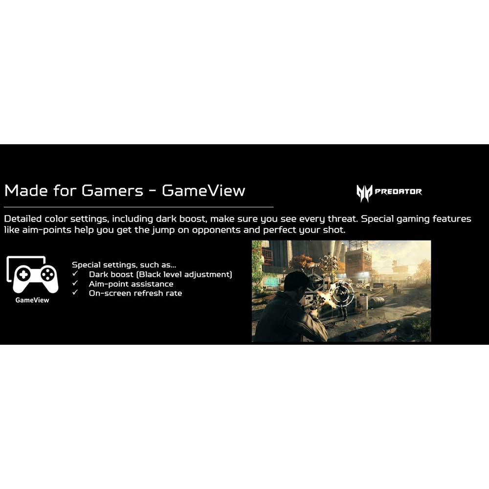 Acer Predator XB323U GPbmiiphzx 32" WQHD 2560x1440 NVIDIA G-SYNC Gaming Monitor - Image 11