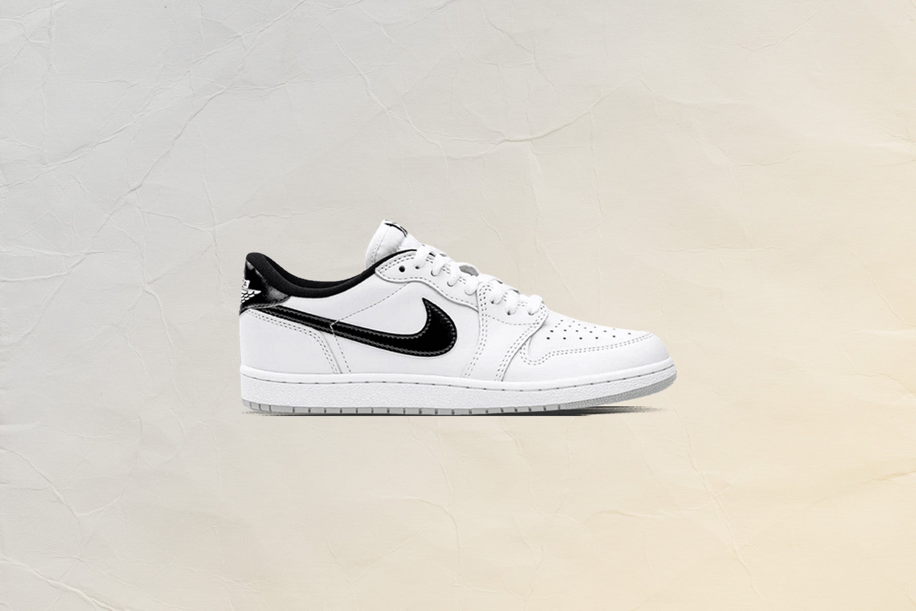 Air Jordan 1 Low 85 - White/Black/Neutral Grey - Image 5