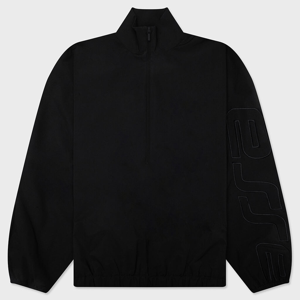 Active Trace 1/2 Zip Track Jacket - Vintage Black