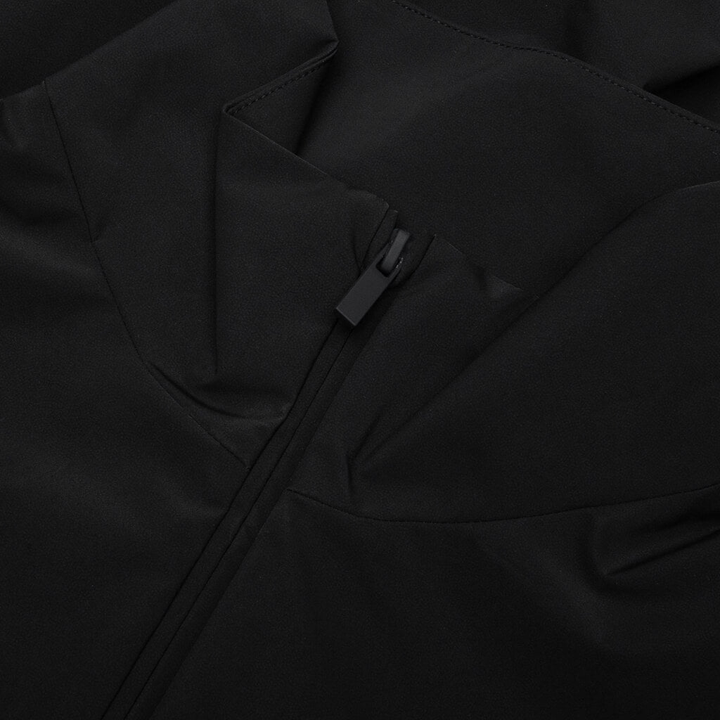 Active Trace 1/2 Zip Track Jacket - Vintage Black - Image 3