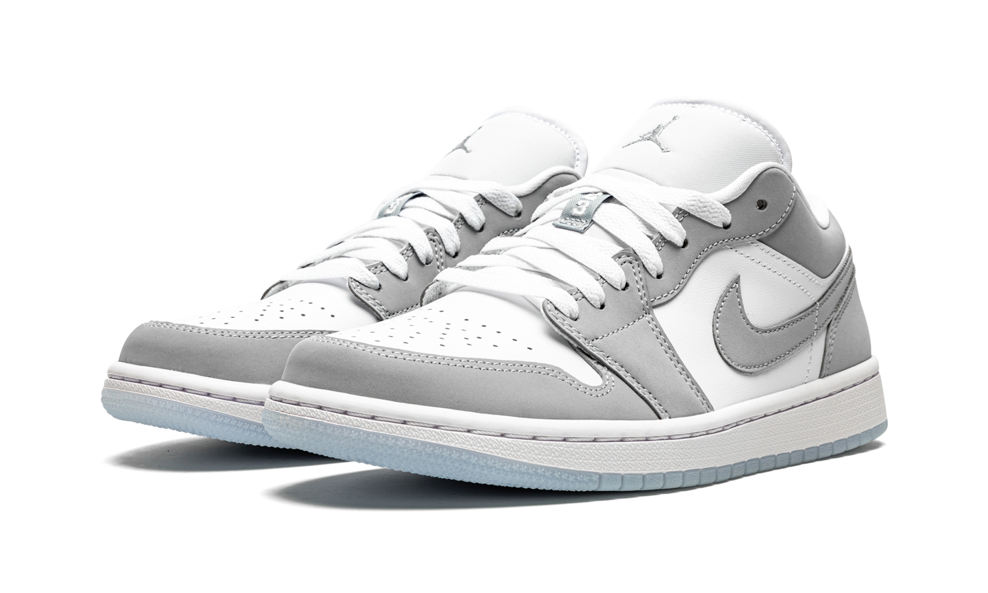 AIR JORDAN 1 LOW WMNS "White / Wolf Grey" DC0774 105 - Image 2