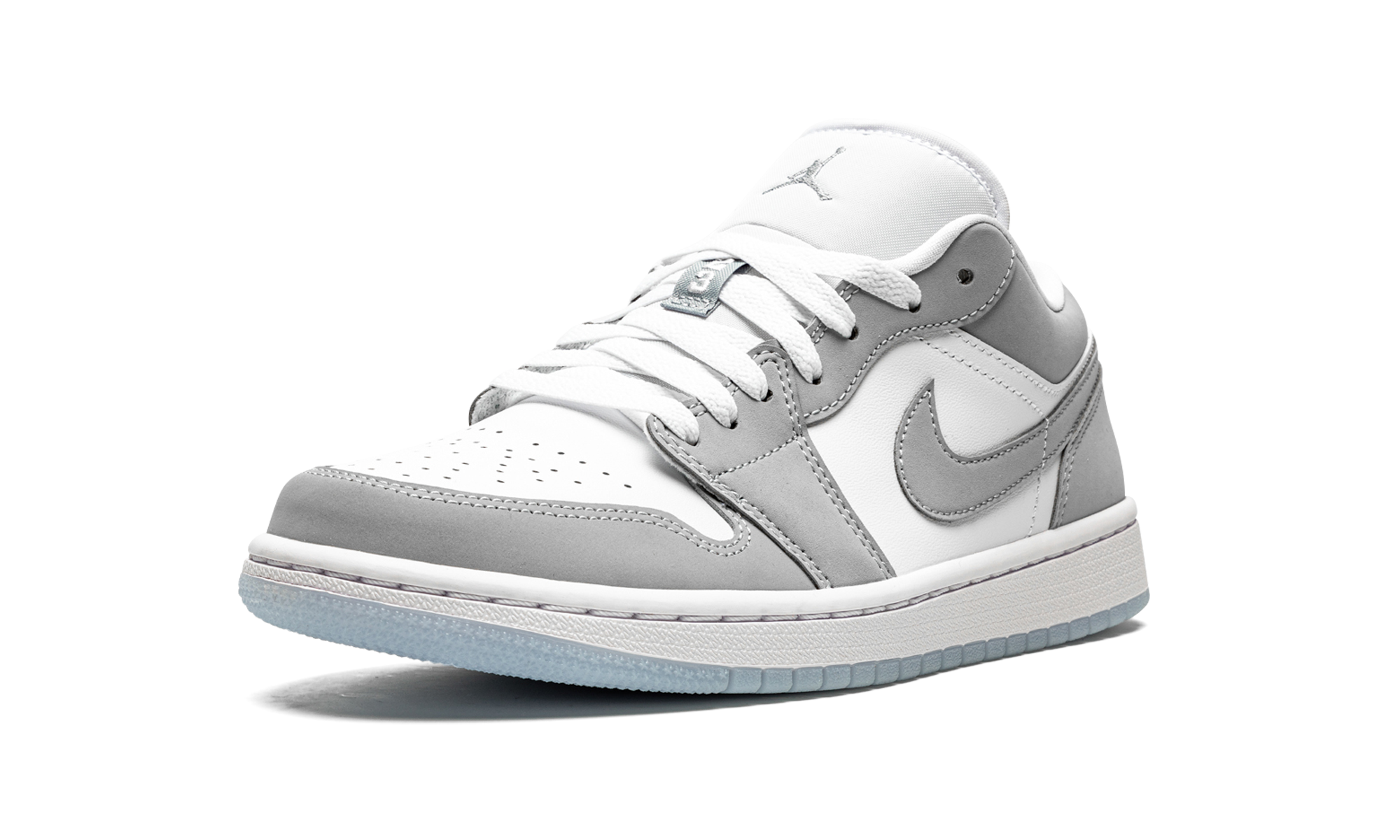 AIR JORDAN 1 LOW WMNS "White / Wolf Grey" DC0774 105 - Image 4