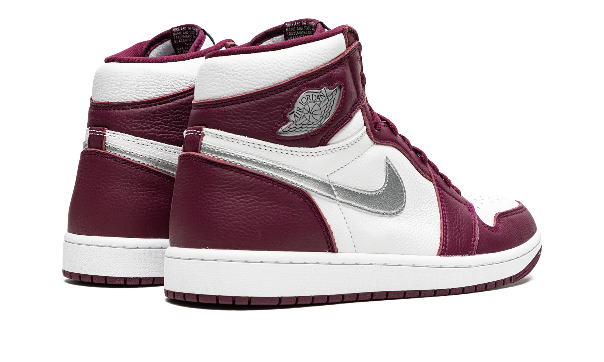 Air Jordan 1 Retro High OG "Bordeaux" 555088 611 - Image 3