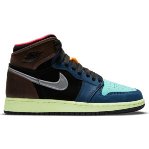Air Jordan 1 Retro High OG (GS) "Bio Hack" - String/Sail/Cool Grey/Natural