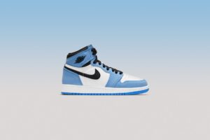Air Jordan 1 Retro High OG (GS) "University Blue" - White/Black