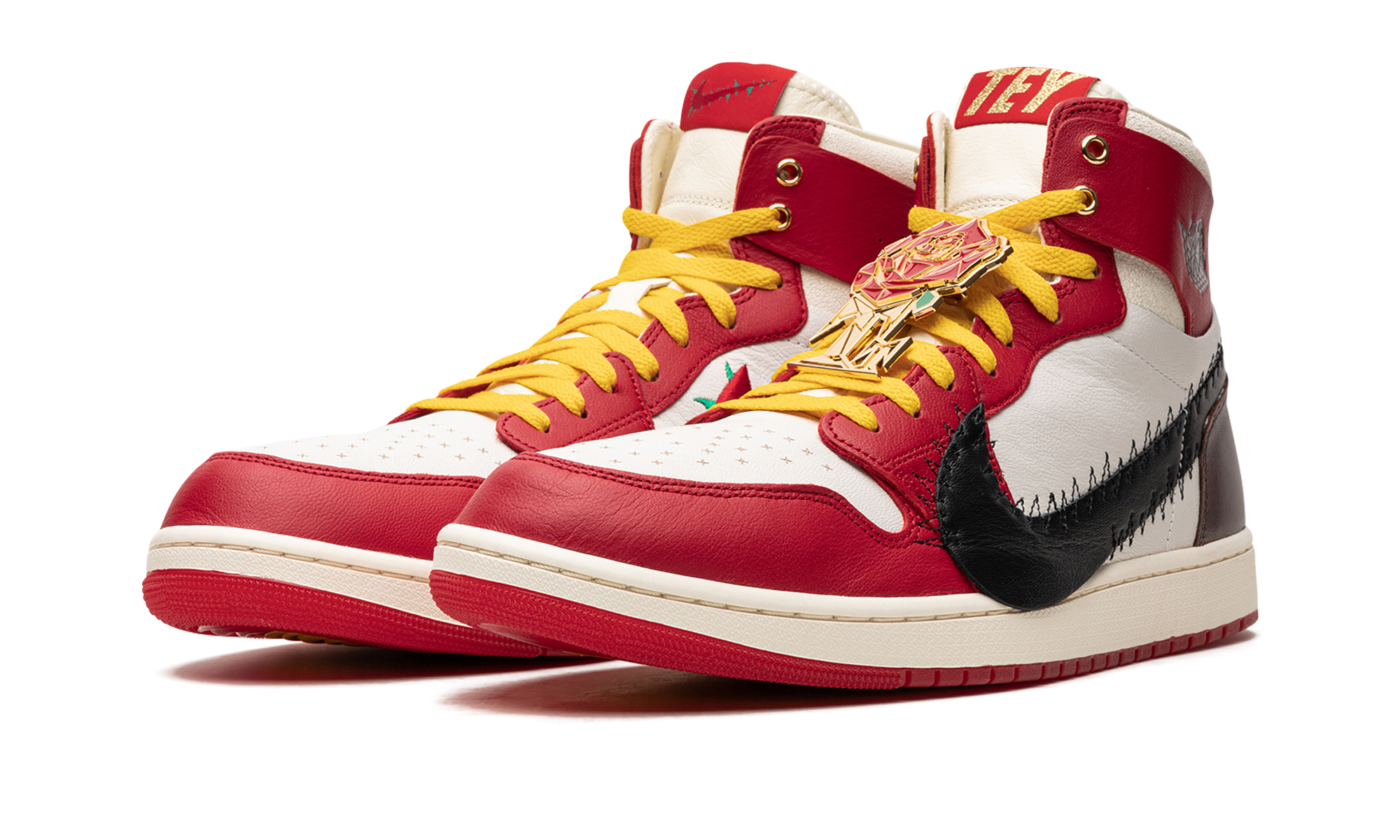 AIR JORDAN 1 ZOOM CMFT 2 WMNS "Teyana Taylor - A Rose From Harlem" FJ0604 601 - Image 2