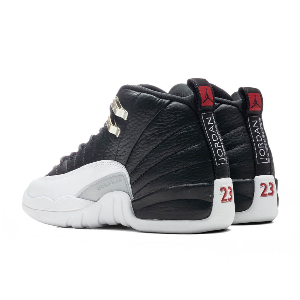 Air Jordan 12 Retro (GS) "Playoff" - Black/Varsity Red/White - Image 3