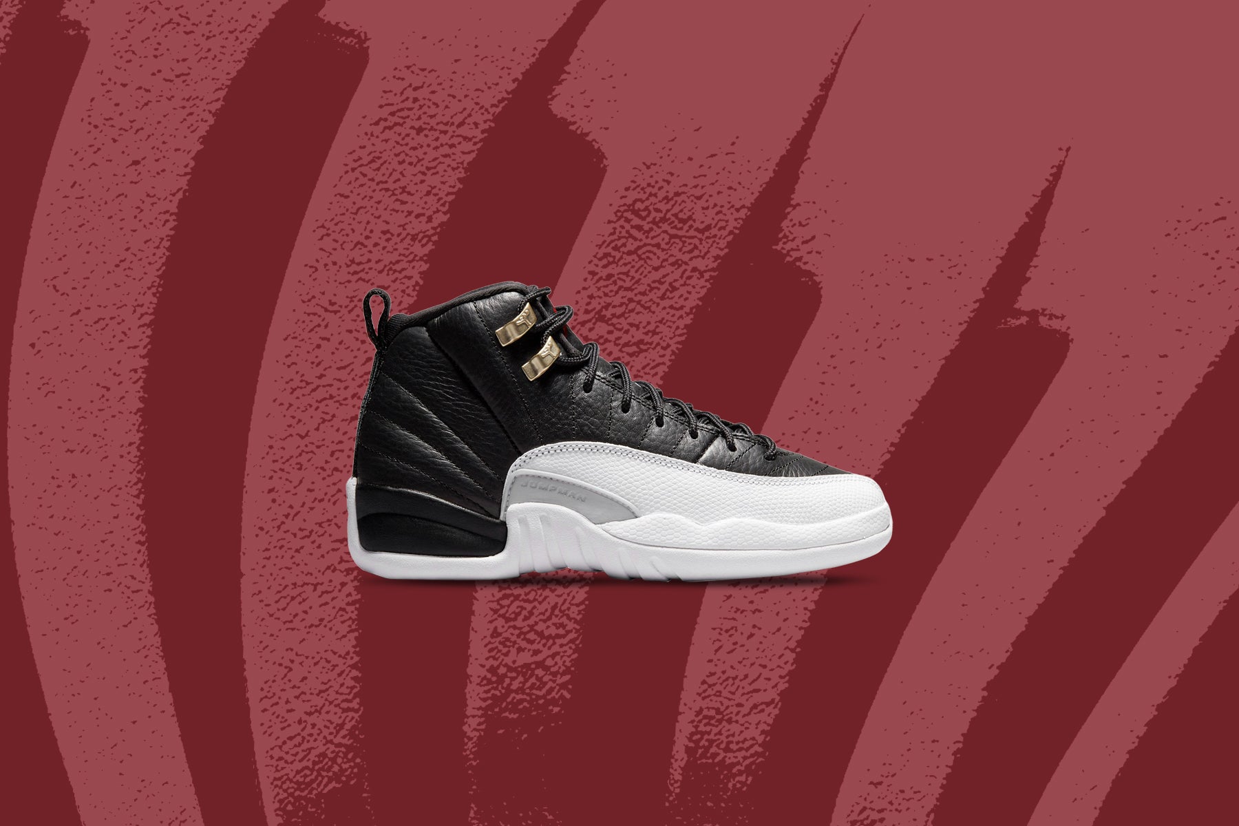 Air Jordan 12 Retro (GS) "Playoff" - Black/Varsity Red/White - Image 6