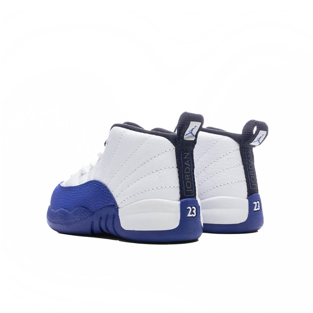 Air Jordan 12 Retro (PS) 'Blueberry' - White/Black/Game Royal - Image 3