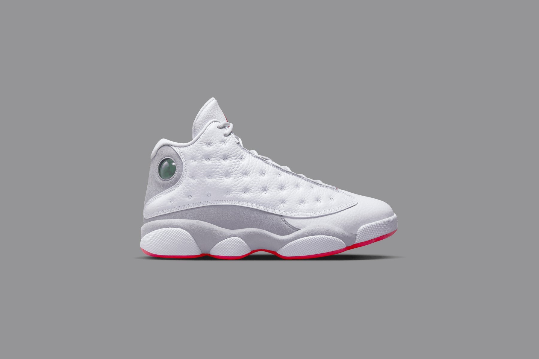 Air Jordan 13 Retro - White/True Red/Wolf Grey - Image 5