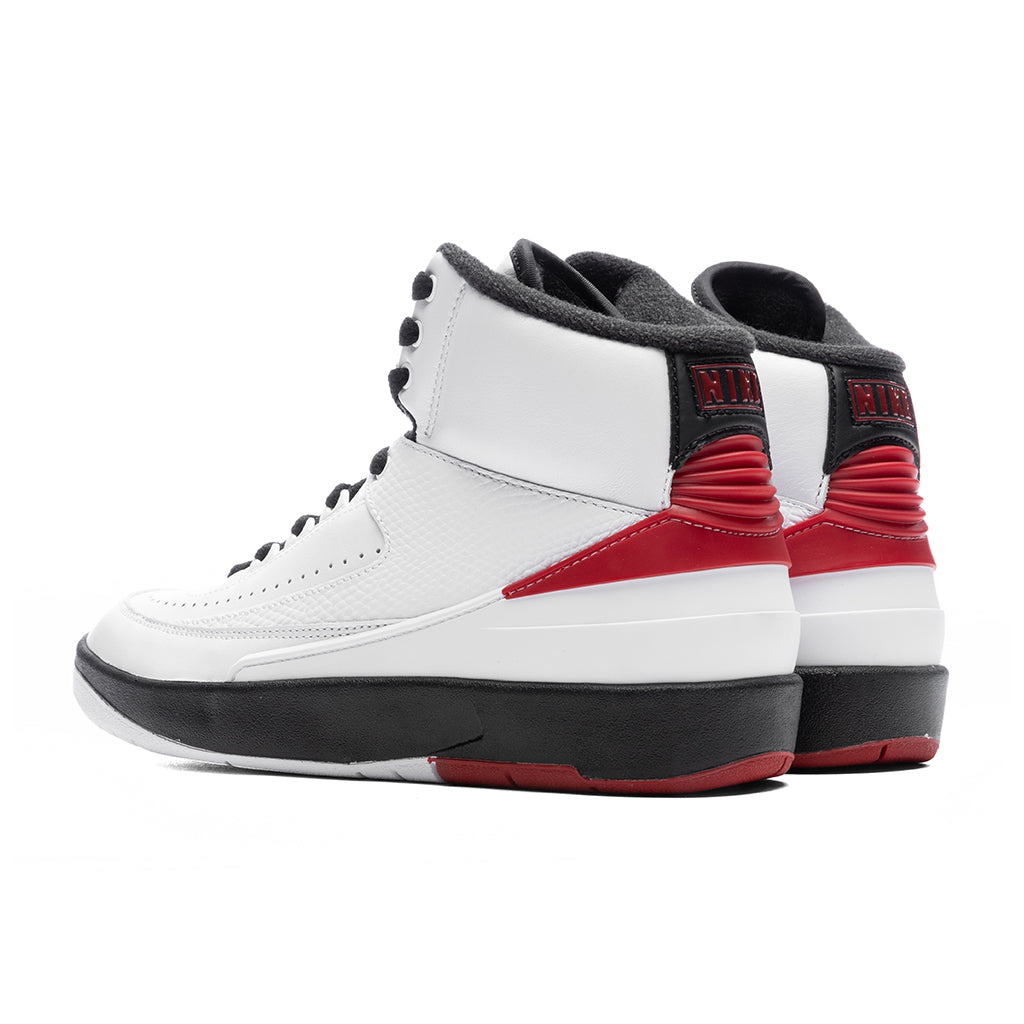 Air Jordan 2 Retro (GS) Chicago - White/Varsity Red/Black - Image 3