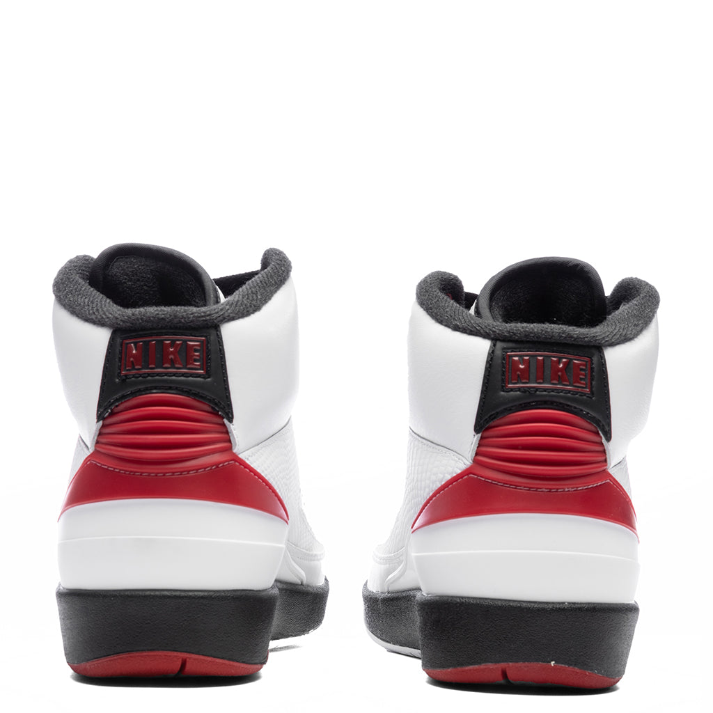 Air Jordan 2 Retro (GS) Chicago - White/Varsity Red/Black - Image 4