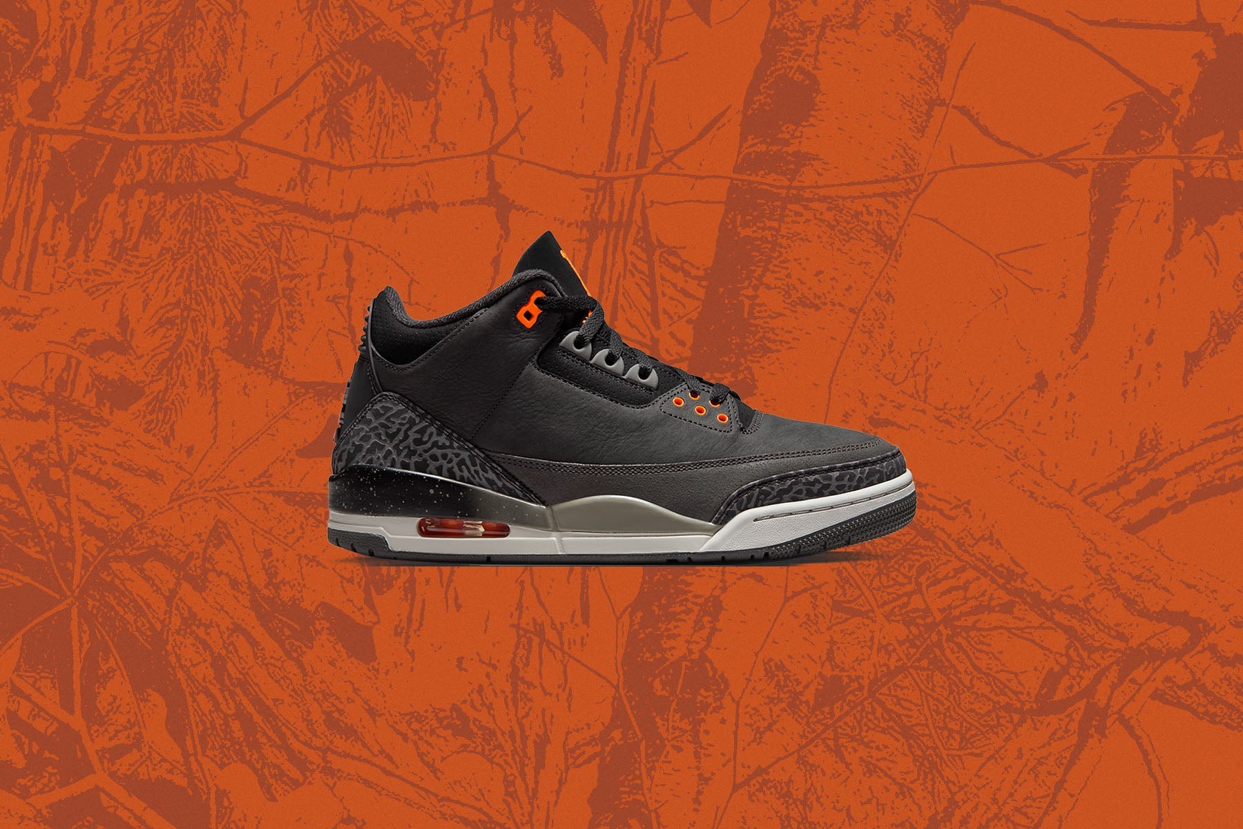 Air Jordan 3 Retro 'Fear' - Night Stadium/Total Orange/Black - Image 5