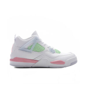 Air Jordan 4 Retro 'Valentine's Day' (PS) - White/Medium Soft Pink/Half Blue