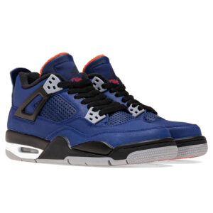 Air Jordan 4 Retro WNTR "Loyal Blue" BG - Loyal Blue/Black/Habanero Red