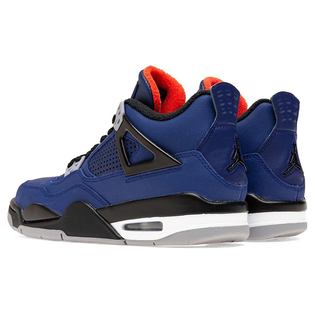 Air Jordan 4 Retro WNTR "Loyal Blue" BG - Loyal Blue/Black/Habanero Red - Image 2