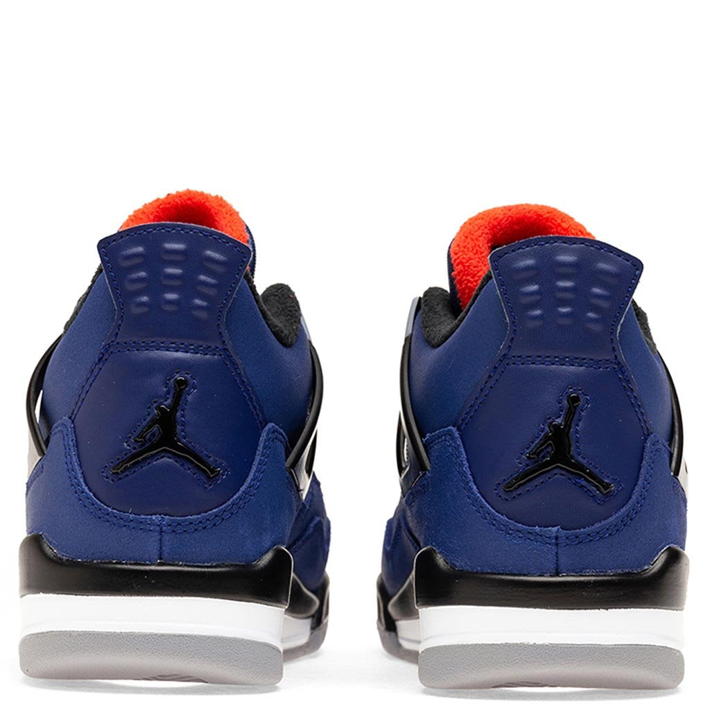 Air Jordan 4 Retro WNTR "Loyal Blue" BG - Loyal Blue/Black/Habanero Red - Image 3
